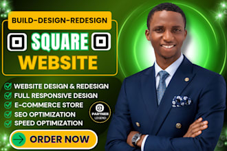 build square website square online store square booking