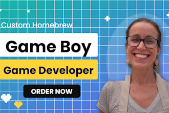 develop a custom game boy homebrew game for you