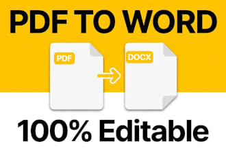 format, redesign and fix pdf and microsoft ms word document