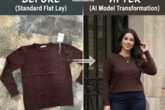 create professional ai fashion models and product visuals