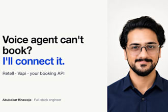 connect your ai voice agent to your booking system, database or api