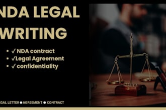 draft custom non disclosure agreements and nda legal contracts