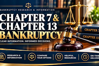 provide expert chapter 7 and chapter 13 bankruptcy legal consultation