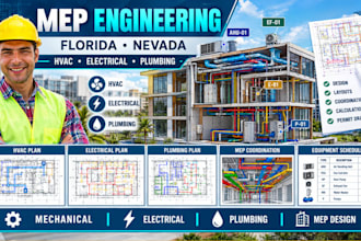 mep engineering hvac electrical plumbing design plans services florida nevada