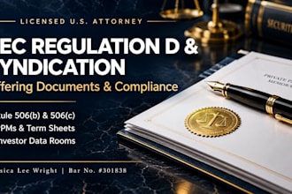 organize your sec regulation d compliance documents