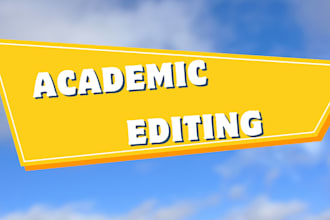 edit your academic or scientific manuscript