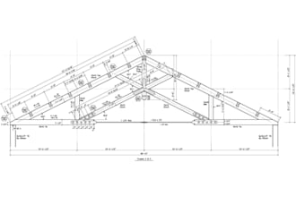 design scissor roof trusses for vaulted ceilings