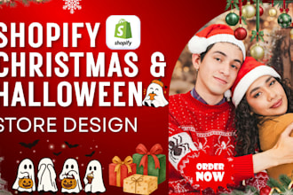 setup automated shopify dropshipping store for hoilday