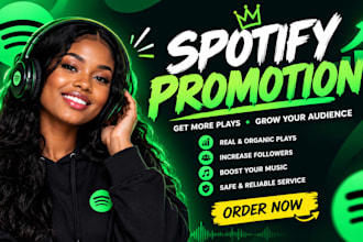 do spotify album promotion, spotify music track promotion