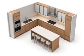 create kitchen cabinet cad drawings, cut lists and woodworking plans