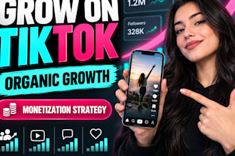 grow monetize tik tok US UK fr organically for creator rewards program