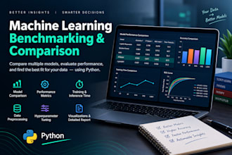 benchmark and compare machine learning models using python