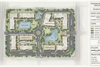create real estate site property layout and plot plans in autocad both 2d and 3d