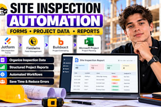 connect jotform site inspect with fieldwire buildxact and ms microsoft project
