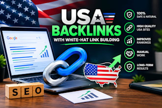 build high quality USA backlinks with white hat link building