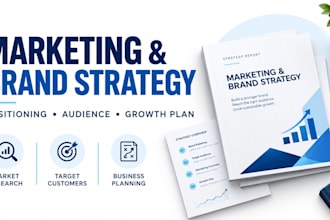develop a marketing plan and brand strategy brand voice for your business growth
