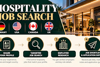 find hospitality and hotel jobs in USA UK canada or germany