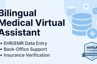 do medical data entry and ehr back office support