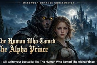 ghostwrite werewolf romance and dark fantasy romance novel