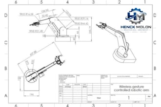 design robotic mechanisms, robotic arms, and mechanical cad models