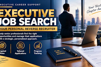 do your confidential executive job search and applications