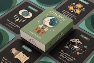 design card game design board game card illustration playing card box packaging