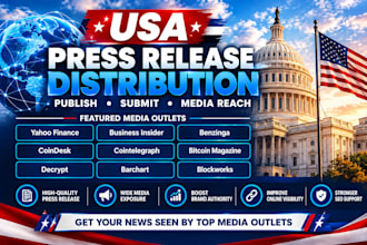 do USA press release distribution, publish press release, submit press release