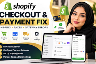 fix shopify checkout payment gateway shipping rates taxes and errors