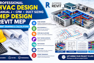 do hvac permit acca manual jds cfm duct sizing mep design revit load calculation