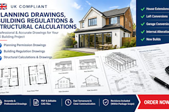 do UK building regulations drawings, civil structural engineer, planning drawing