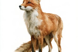 create realistic animal illustration