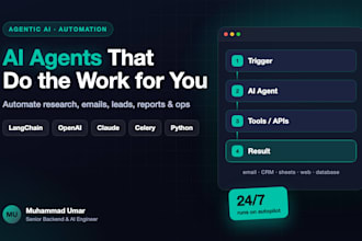 develop ai agents and llm automation workflows with langchain and openai