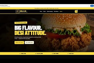 build a restaurant website with online ordering