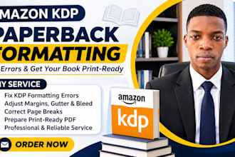 fix format, amazon KDP, formatting errors, rejected paperback PDF, and margins