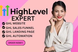 build ghl websites, ghl sales funnels, ghl landing page, ghl automation