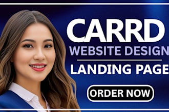 design carrd landing page carrd website one page carrd landing page design