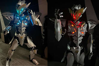 build custom eva foam cosplay armor patterns for wearable costumes and helmets