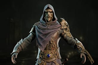 create custom 3d character model