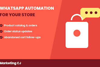 create a whatsapp automation for your online store