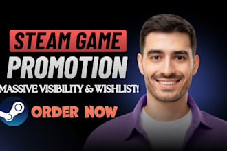 steam game promotion, increase steam wishlists, steam wishlist marketing