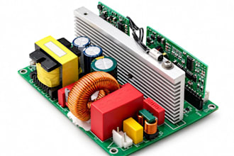 design hybrid inverter, pv optimizer, and solar tracker pcb