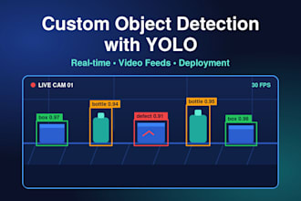 build custom yolo object detection and computer vision