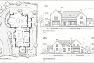 create uk planning permission drawings and permit drawings