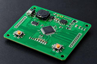 design a custom stm32 industrial sensor and data acquisition pcb for iot