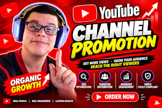 do youtube promotion, channel growth specialist