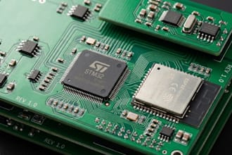 design custom pcbs, power electronics, and stm32 microcontroller systems