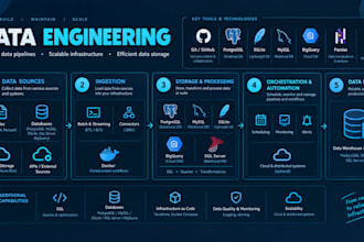 build data pipelines, etl workflows, and data warehouses