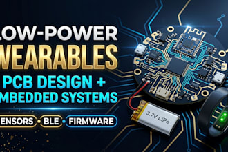 develop low power wearable electronics and embedded systems