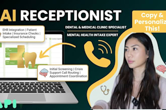 retell dental clinic ai medical receptionist mental health vapi ai voice agent