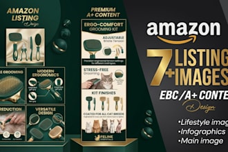 do amazon listing images design, amazon infographic, product listing images
